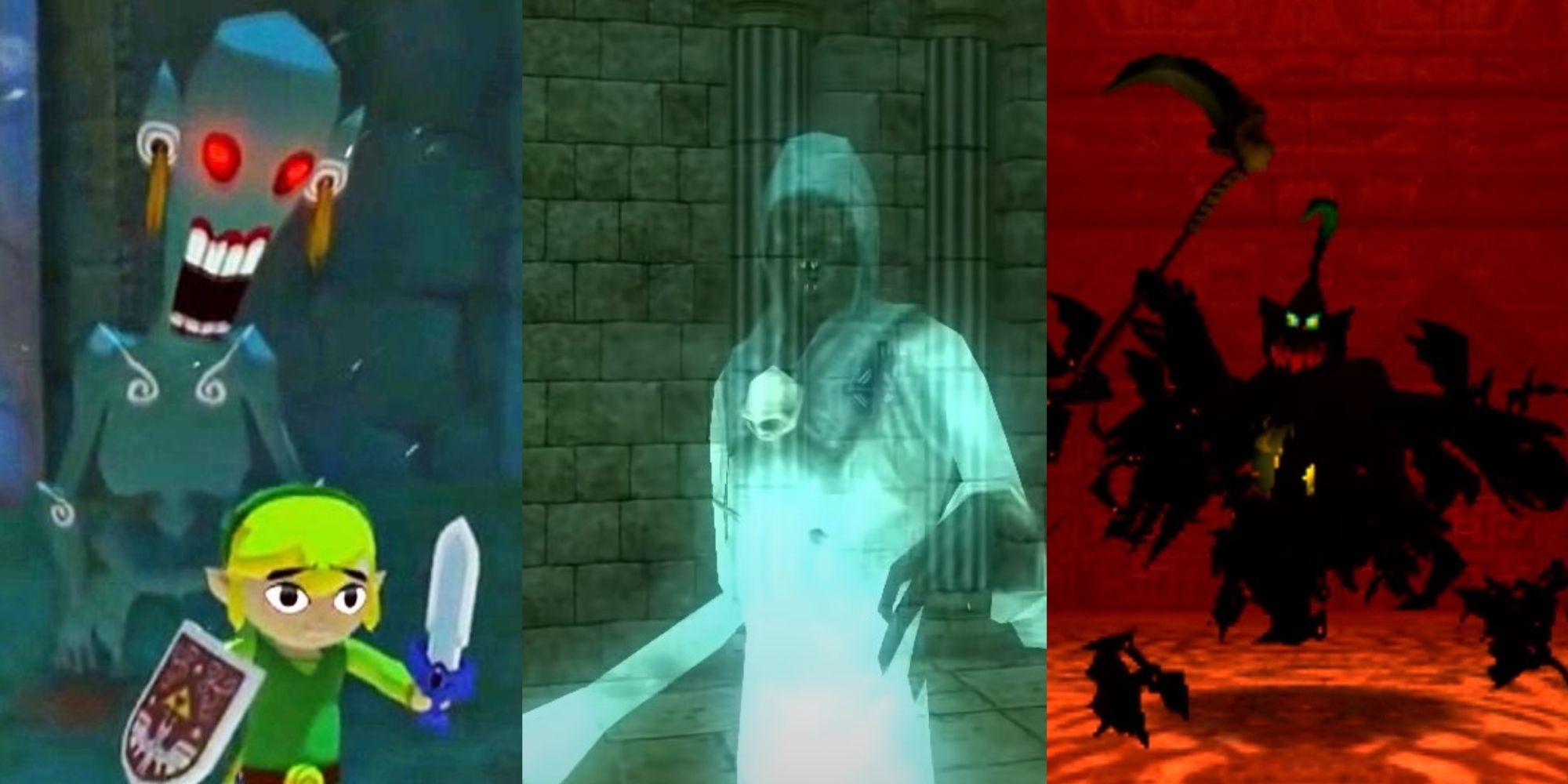 A ReDead in Wind Waker, a Big Poe in Twilight Princess, and Gomess in Majora's Mask