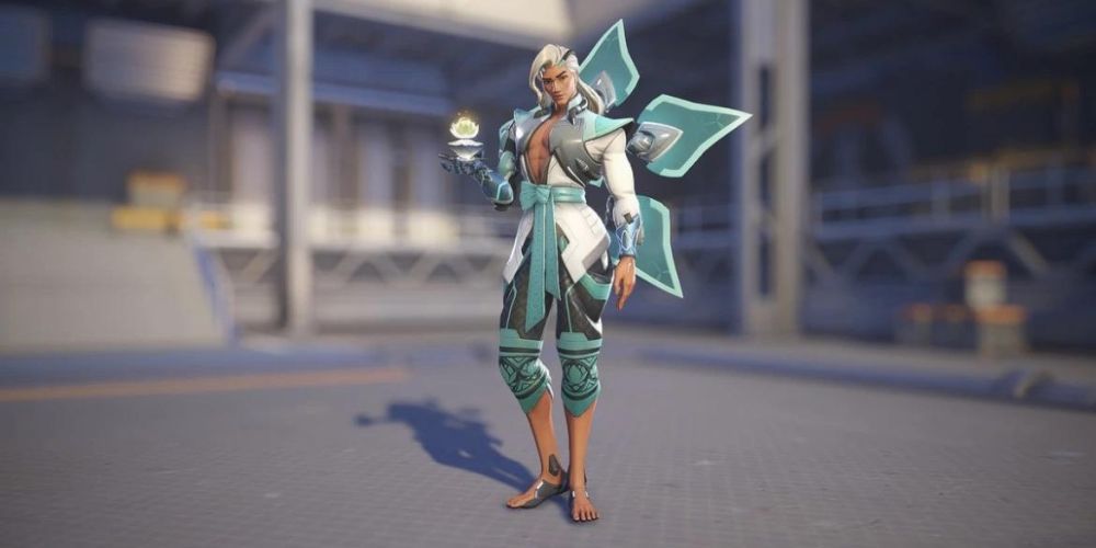 screenshot of lifeweaver with amsonia skin equipped in overwatch 2