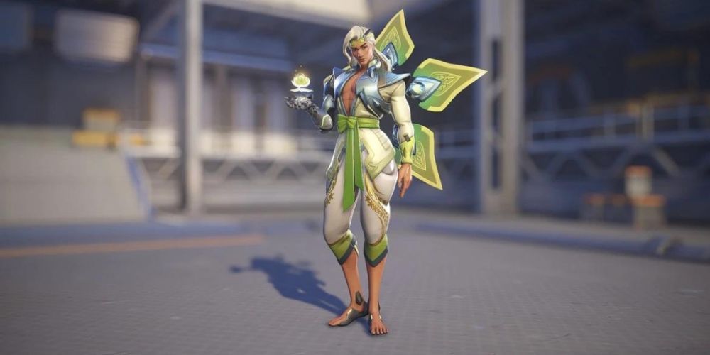 screenshot of lifeweaver with cassia skin equipped in overwatch 2