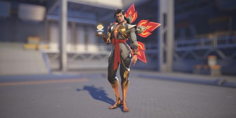 screenshot of lifeweaver with lotus skin equipped in overwatch 2