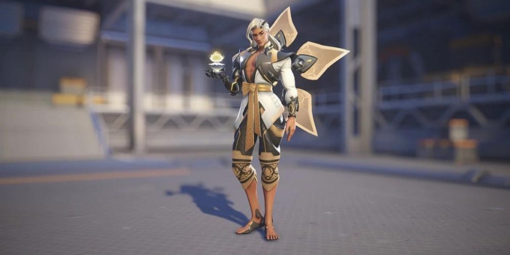 screenshot of lifeweaver with magnolia skin equipped in overwatch 2