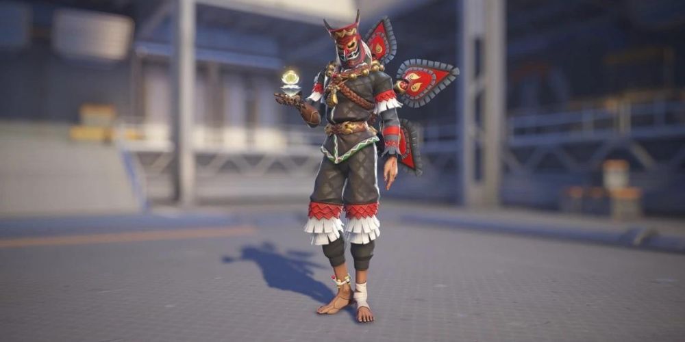 screenshot of lifeweaver with phi ta khon skin equipped in overwatch 2