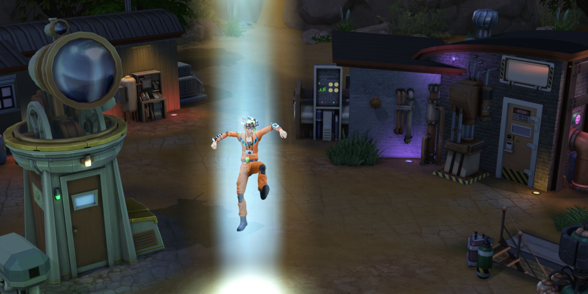 Sims 4 get to work alien abduction