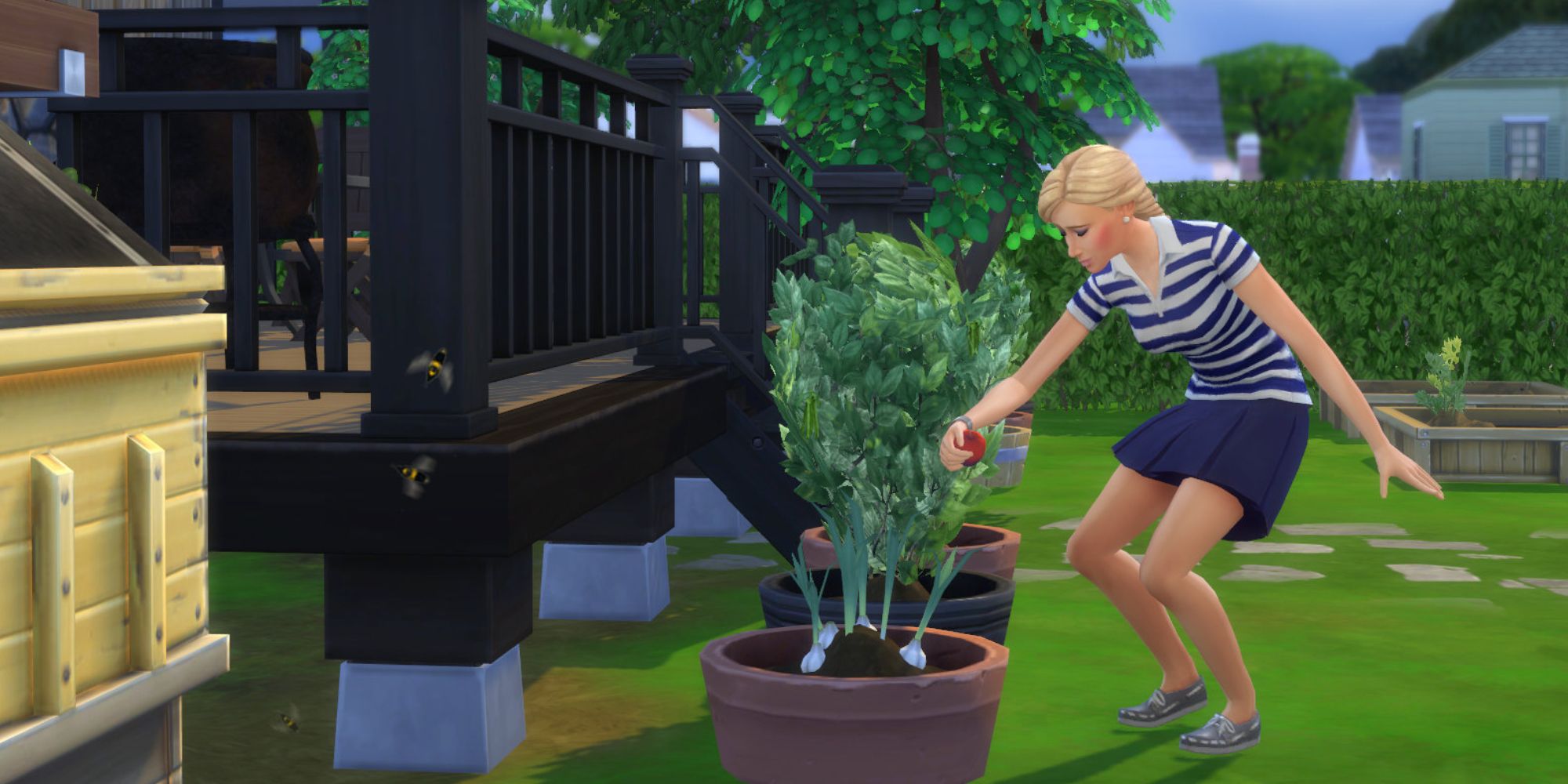 Sims 4 Summer harvesting plants