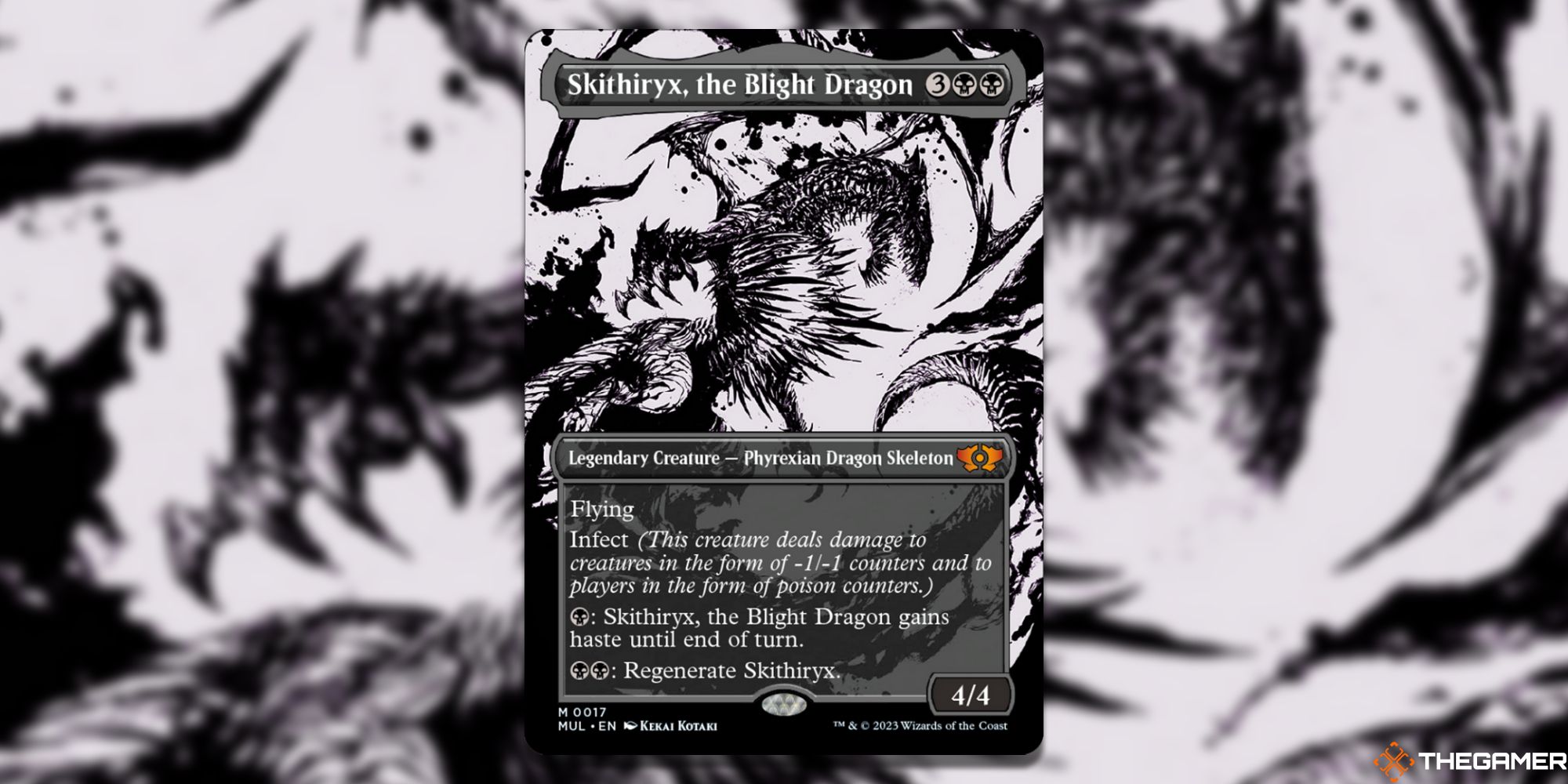 MTG: Plague Dragon Card Skittilix