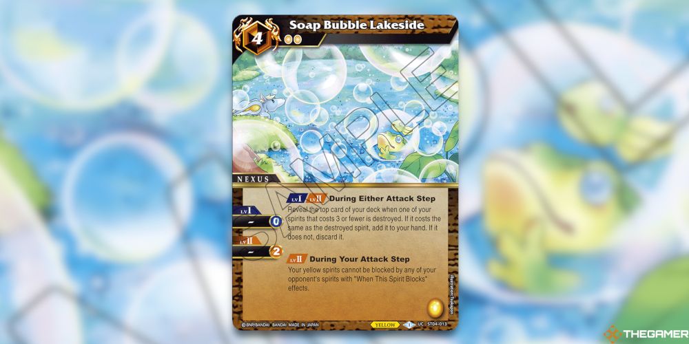 Bubble Lakeside Battle Spirits Saga