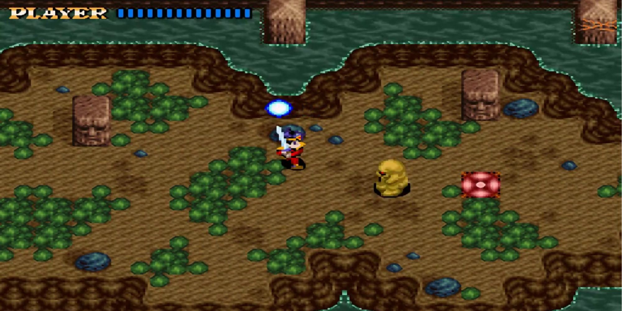 Soul Blazer combat screenshot