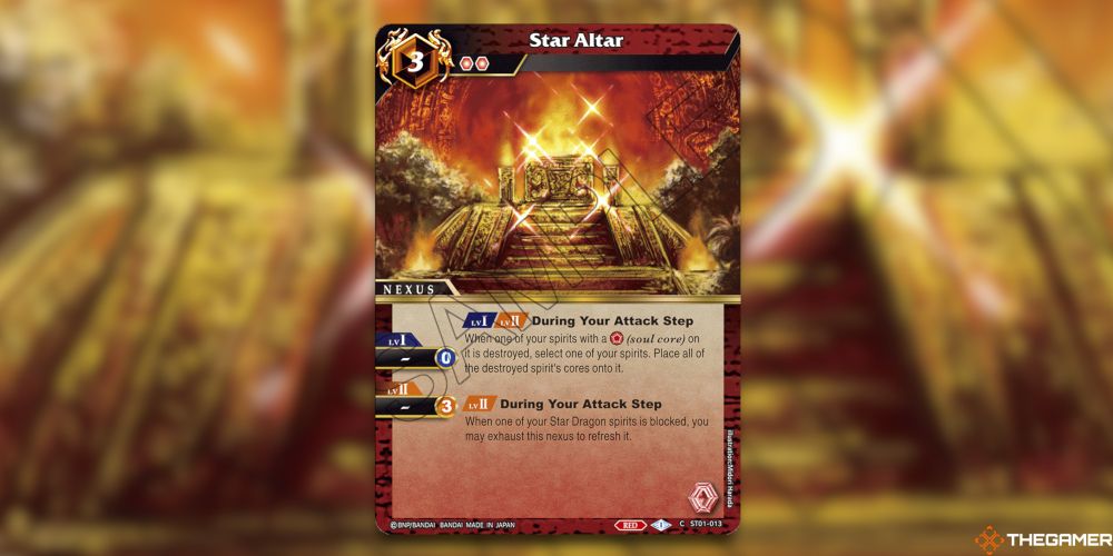 Star Altar Battle Spirits Saga