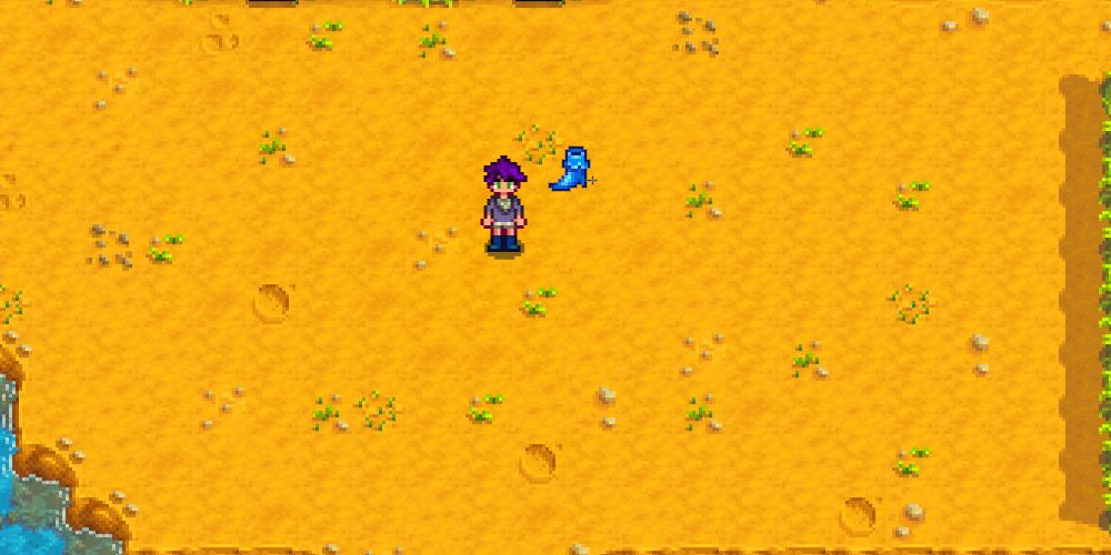 Stardew Valley Character wearing Mermaid Boots