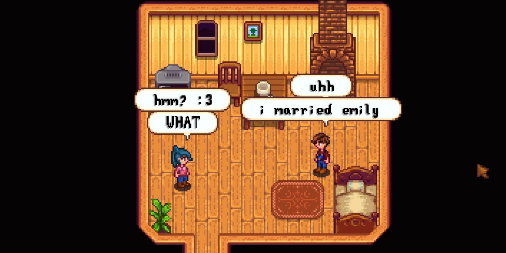 Speech Bubble Mod In Stardew Valley.