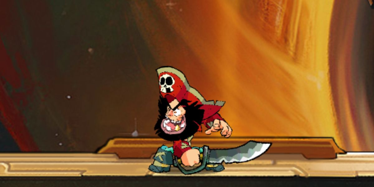 Thatch with sword in Brawlhalla