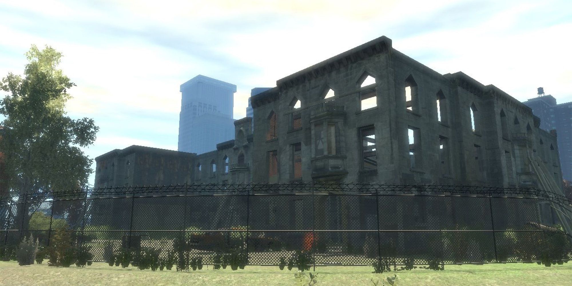 The Abandoned Colony Island Hospital in GTA 4