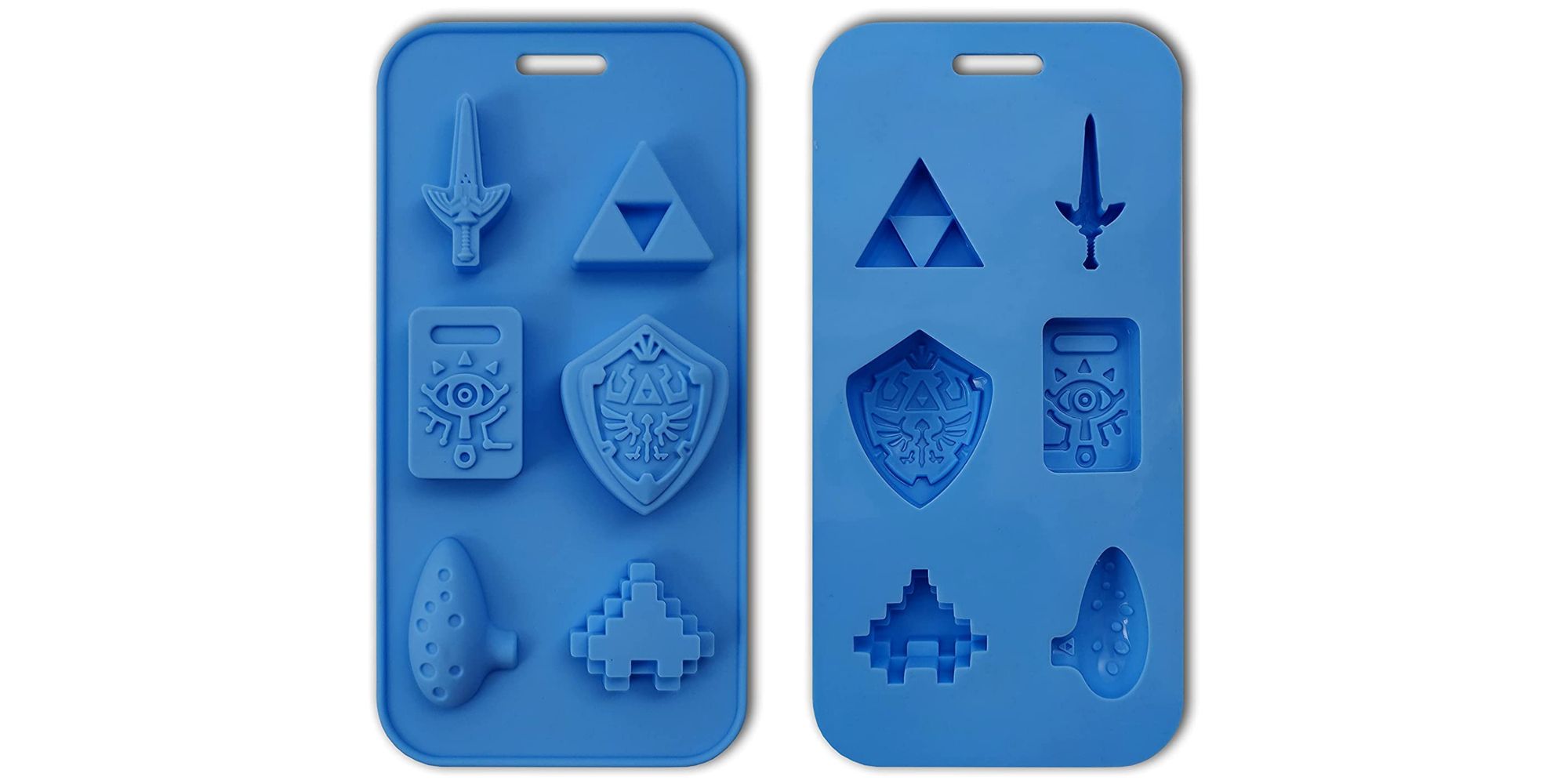 Legend of Zelda silicone mold front and back
