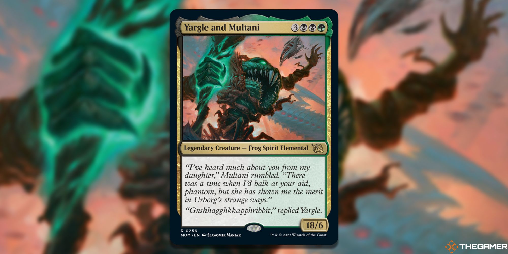 MTG: Yargle and Multani card