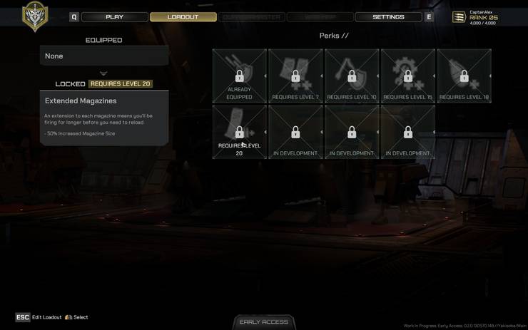 Bastion Perks And Utilities