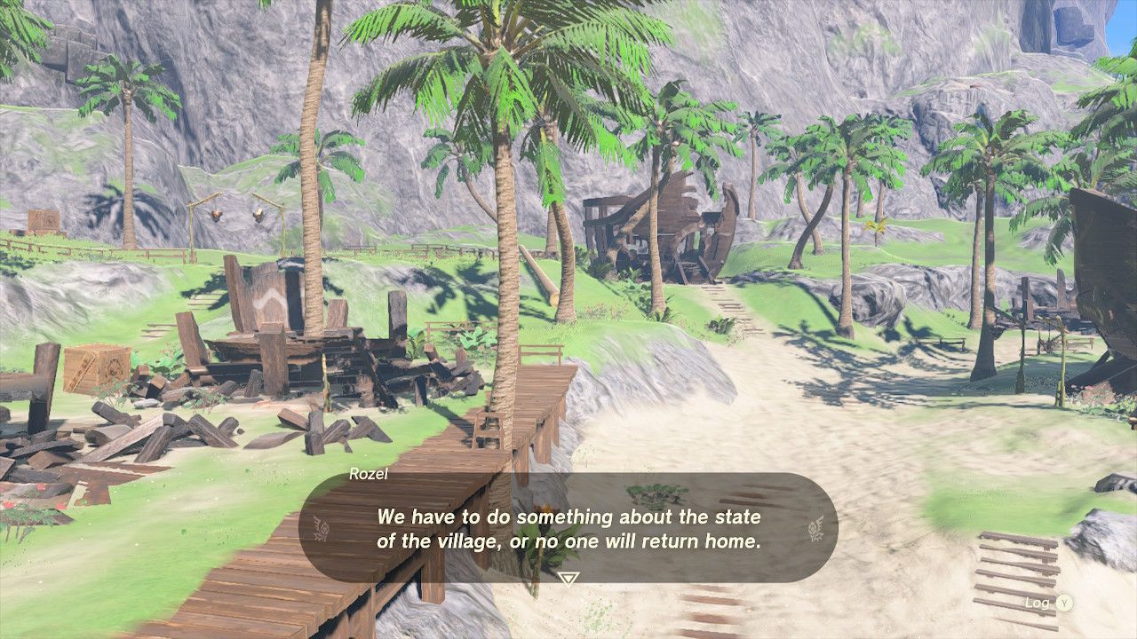 How To Complete The Lurelin Village Restoration Project In Loz: Tears 