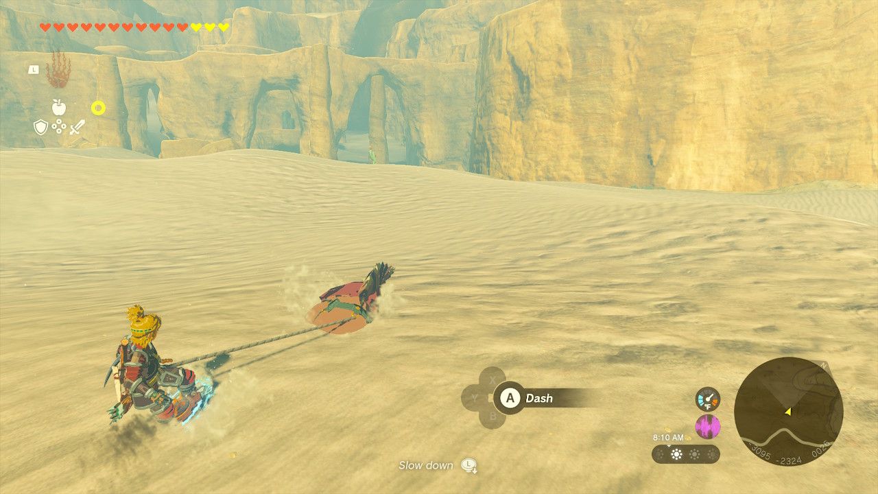 How To Get And Ride The Sand Seal In The Legend Of Zelda Tears Of The