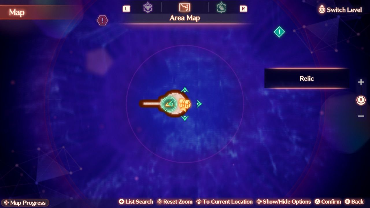 Map location for the tenth accessory unlock set in Xenoblade Chronicles 3: Future Redeemed.