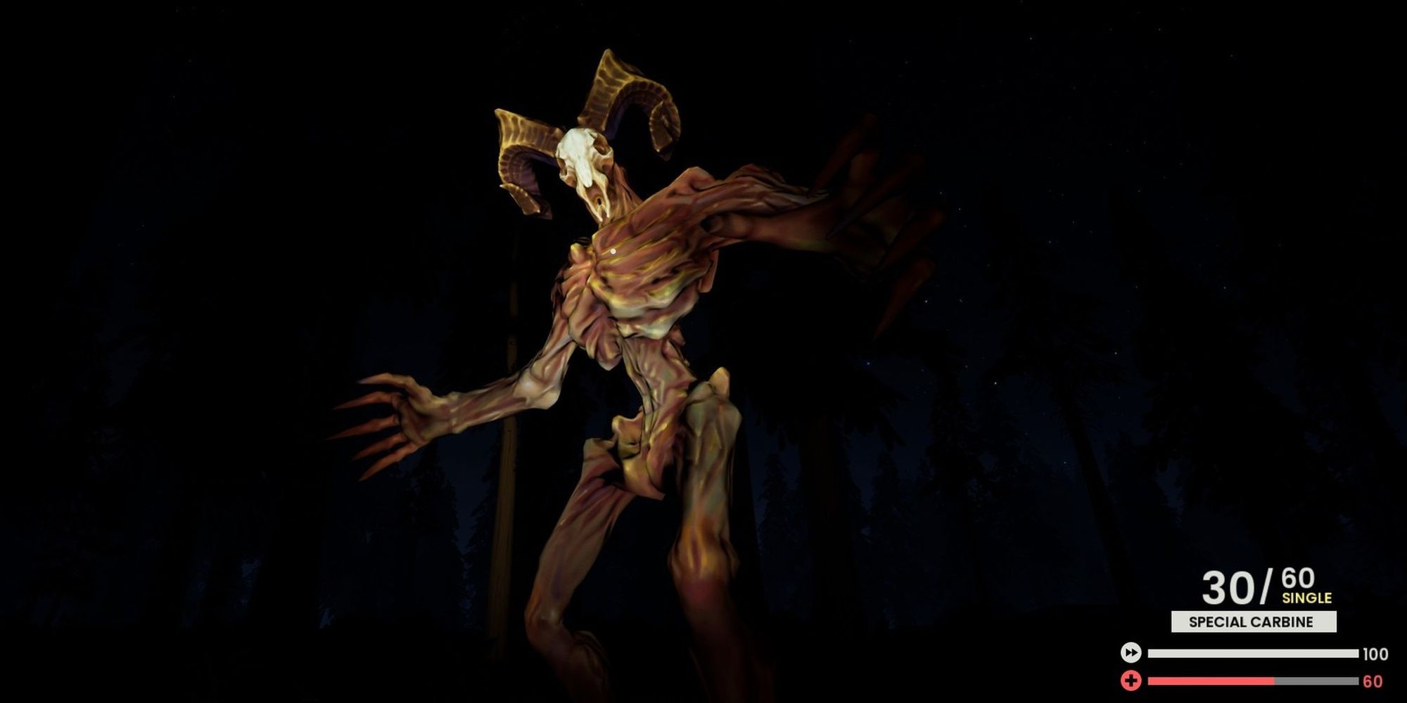 A Day Out: A Hunter Encountering A Wendigo In The Darkness
