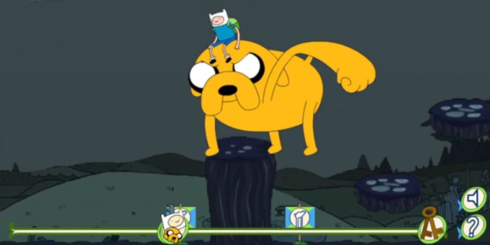 Adventure Time Righteous Quest - Jake uses his special ability