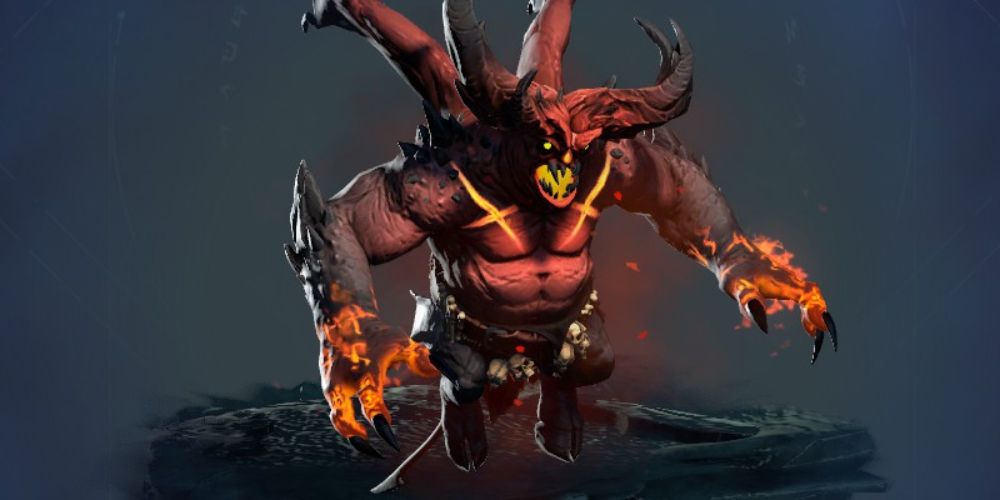 a balor, the most powerful chaos fiend unit in age of wonders 4