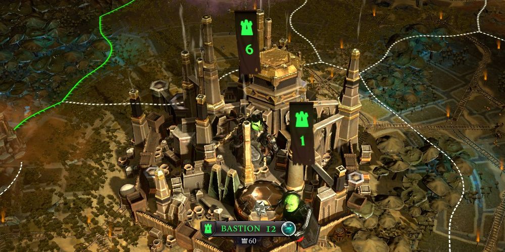 bastion, an industrious molekin city in age of wonders 4