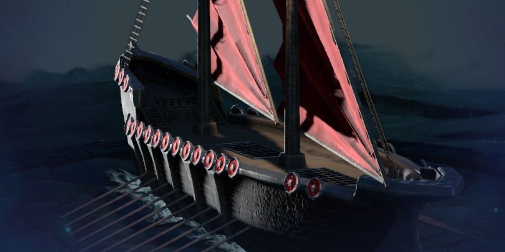 a ram warship, the basic naval unit in age of wonders 4