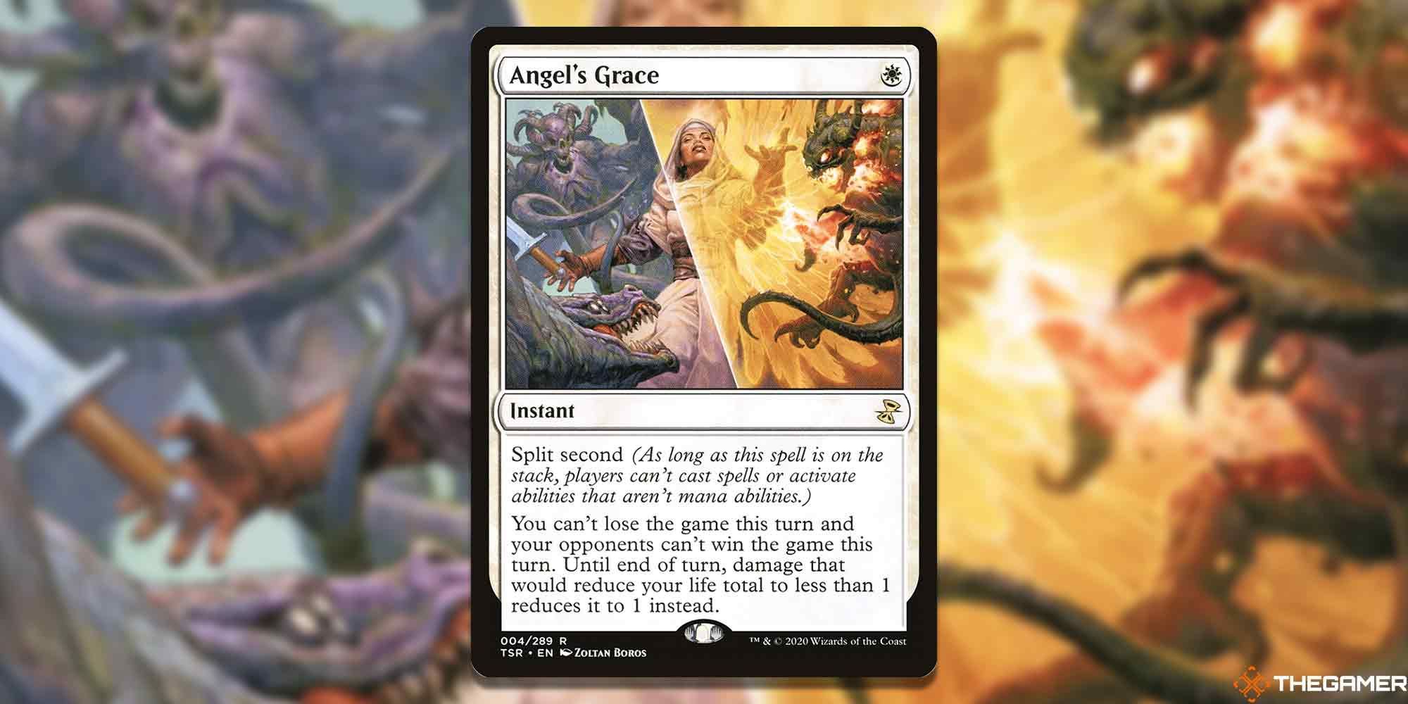Angel's Grace card from mtg
