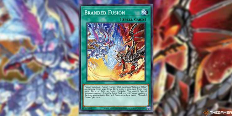branded fusion full card with gaussian blur yugioh tcg