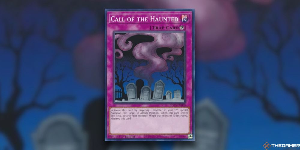 Call of the Haunted from Yu-Gi-Oh