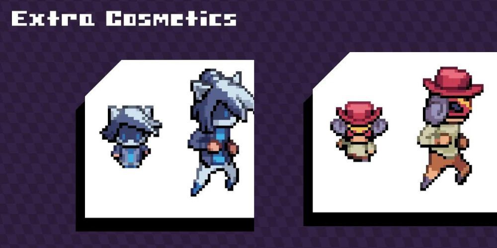character wearing modded cosmetics in cassette beasts