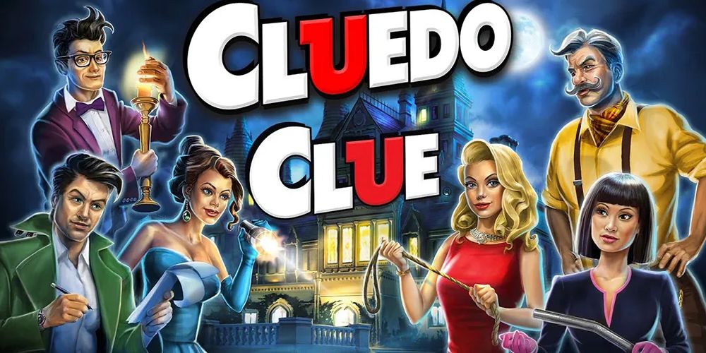 Clue Mobile Game main characters and logo