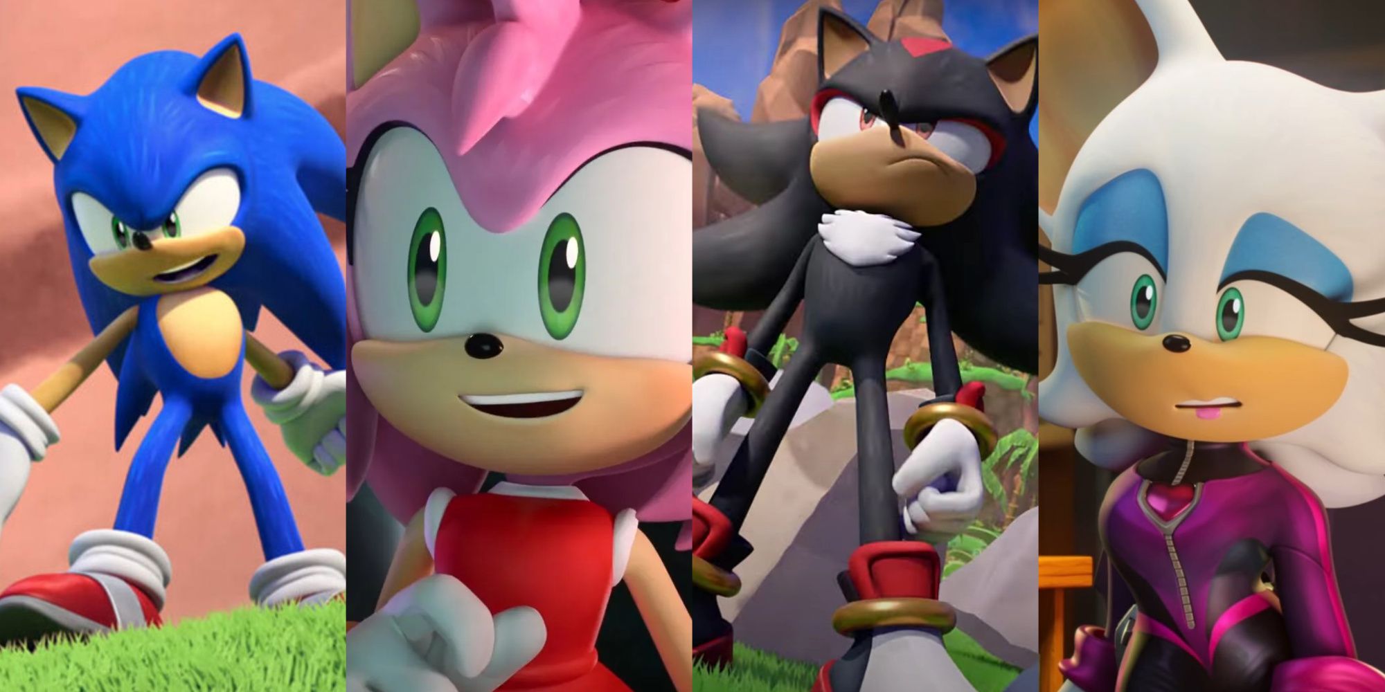 Combining 5 Sonic Characters Into 1! (sonic, Tails, Shadow, Knuckles,  Silver) 