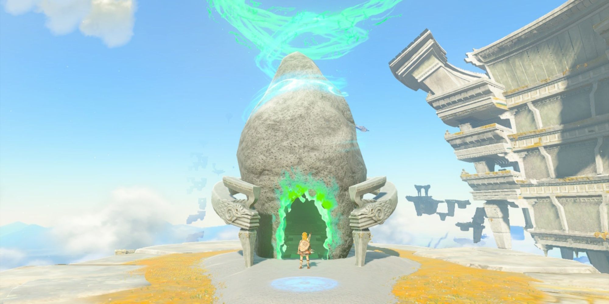 Tutorial Shrines in The Legend Of Zelda: Tears Of The Kingdom.