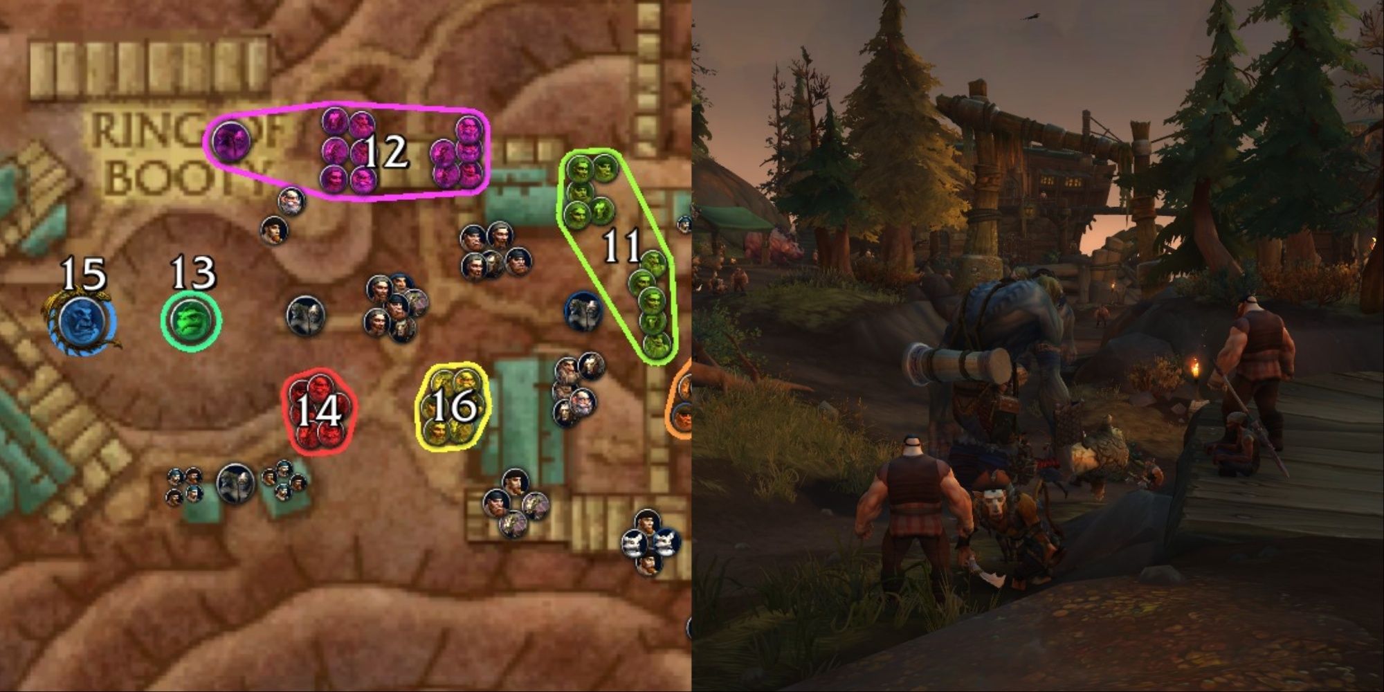 Ring Of Booty Trash In Game Models And Map Route In World Of Warcraft