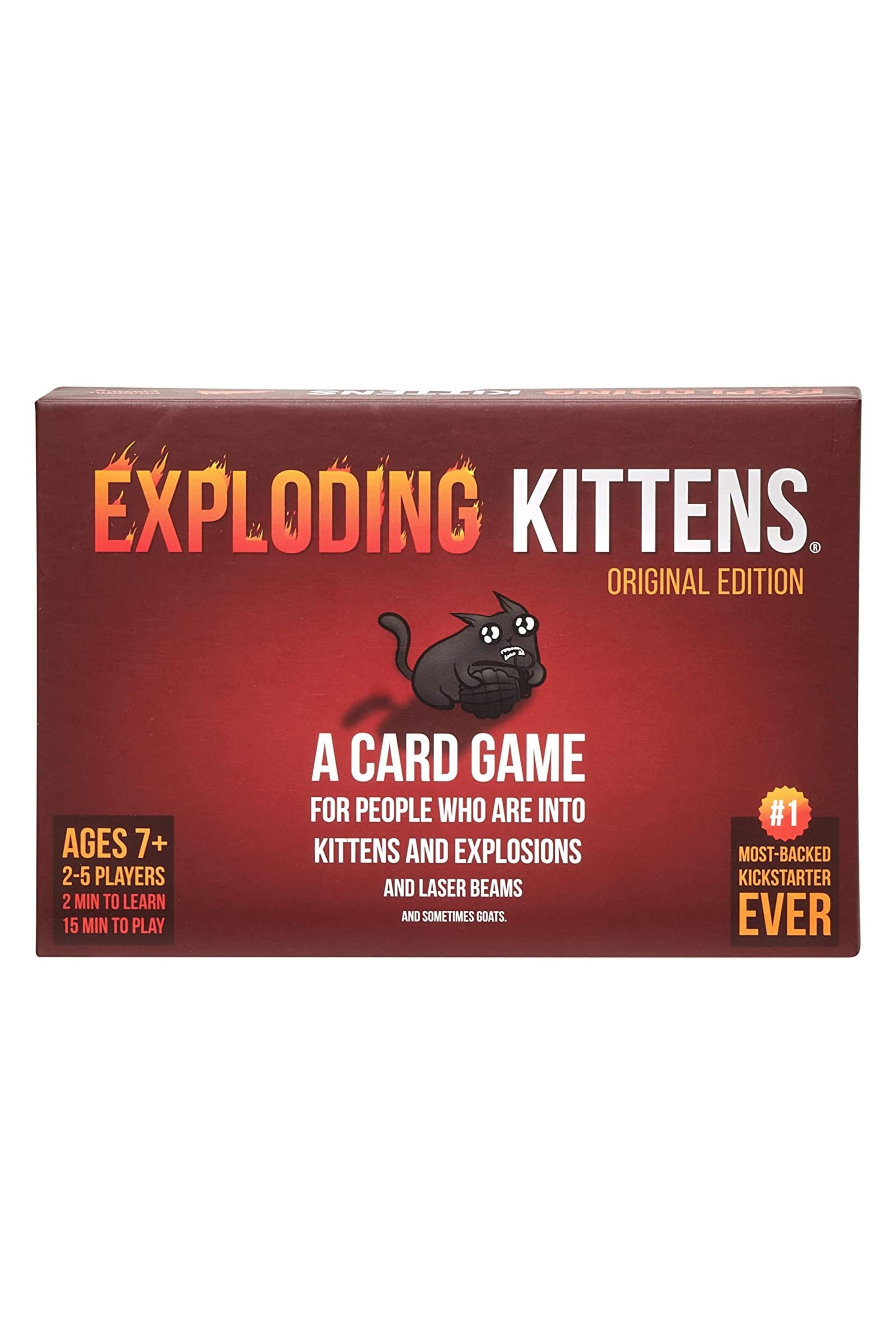 Exploding Kittens Card Game Box