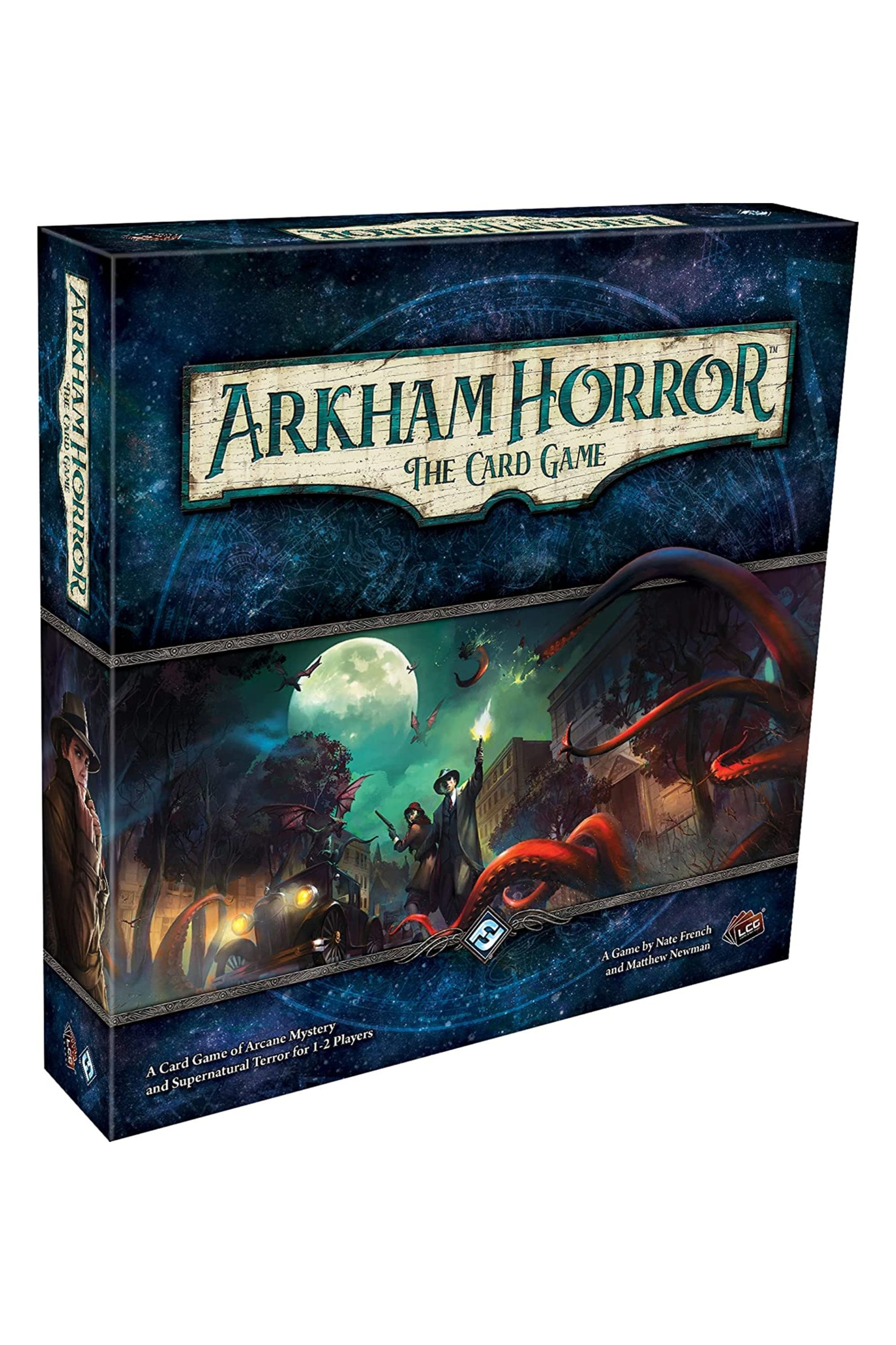 Arkham Horror card game box