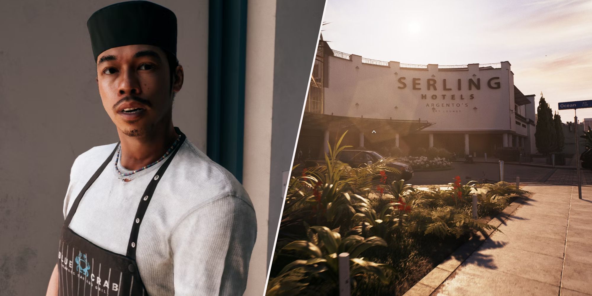 Dead Island 2: a worker and the Serling Hotels