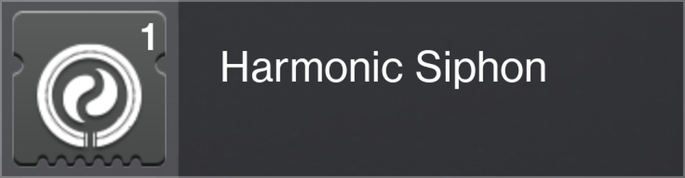 Destiny 2 Harmonic Siphon Mod