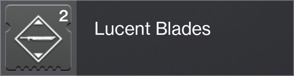 Destiny 2 Lucent Blades Mod
