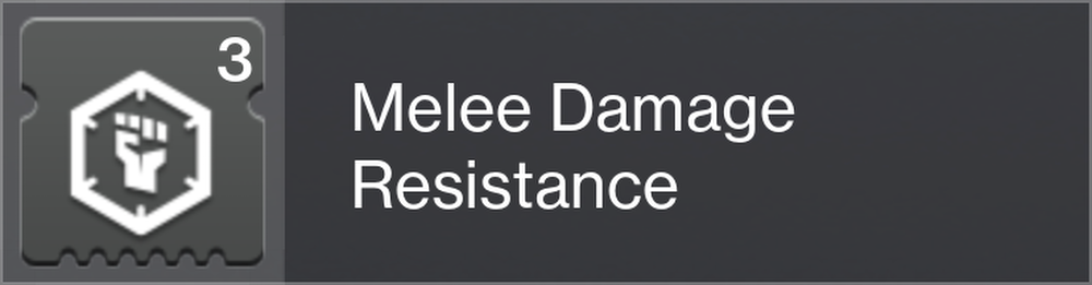 Destiny 2 Melee Damage Resistance Mod