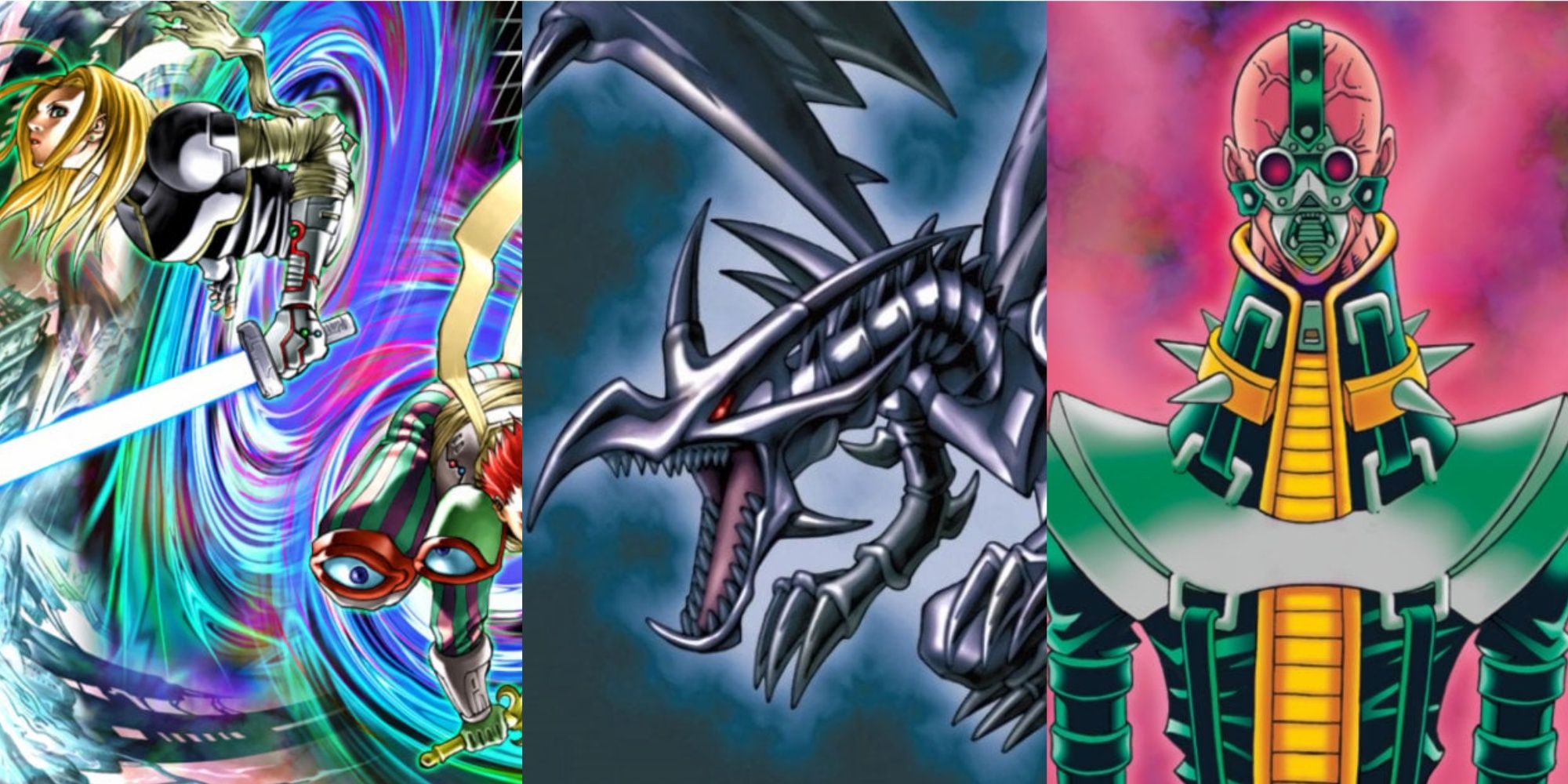 Dimension Fusion, Red-Eyes Black Dragon and Jinzo from Yu-Gi-Oh