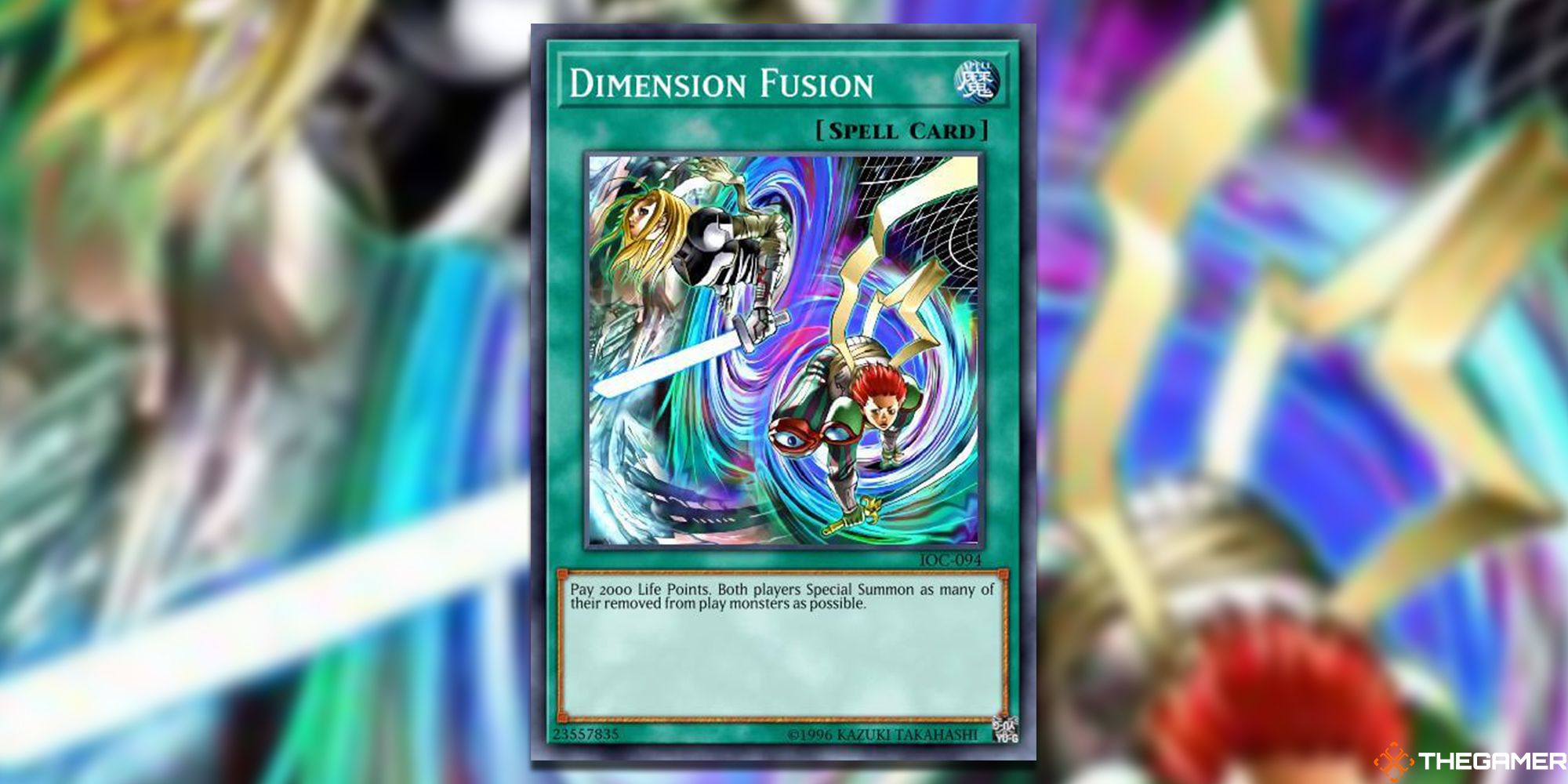 Dimension Fusion YGO Card