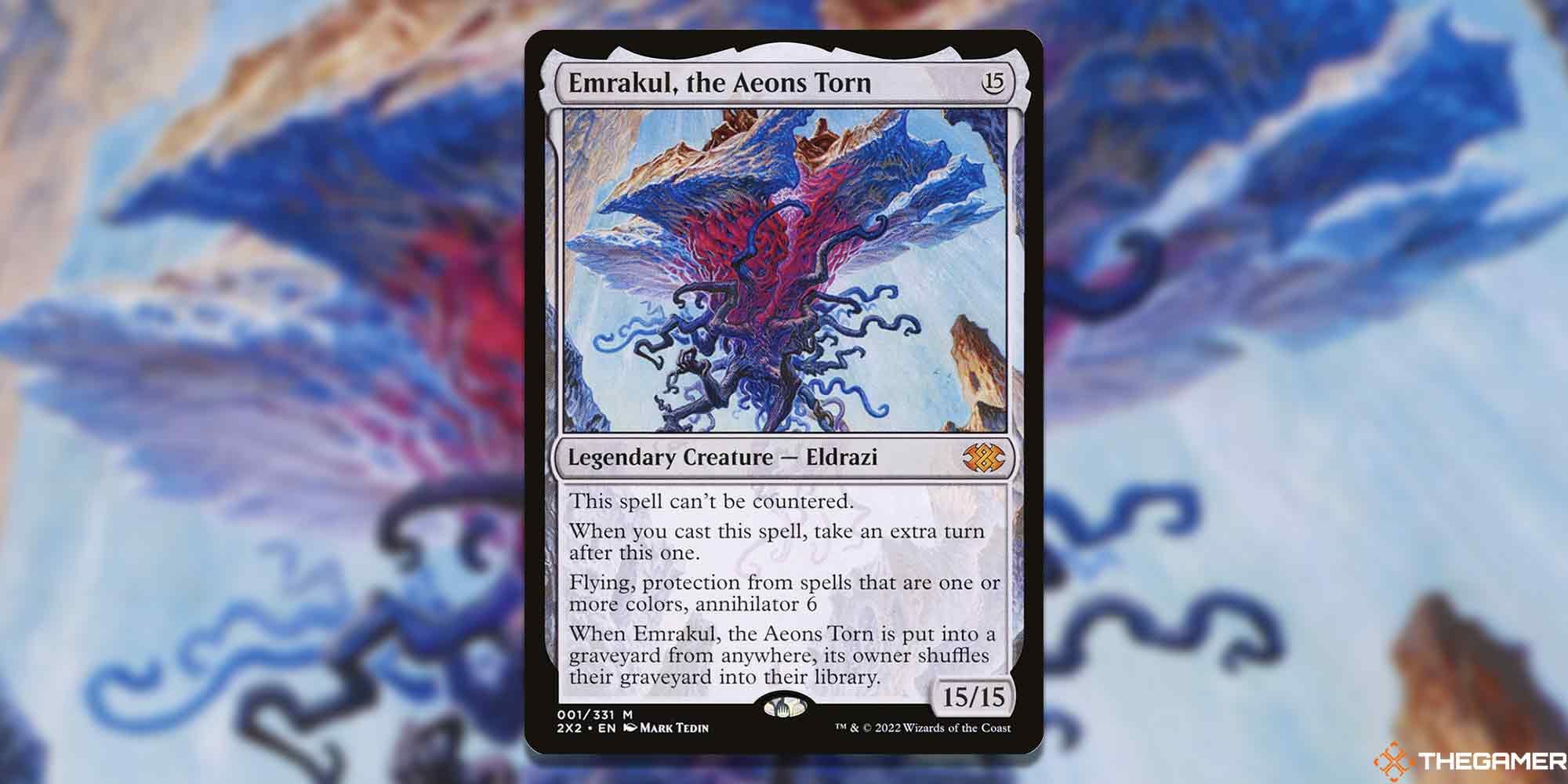 Emrakul, The Aeon's Torn card from mtg