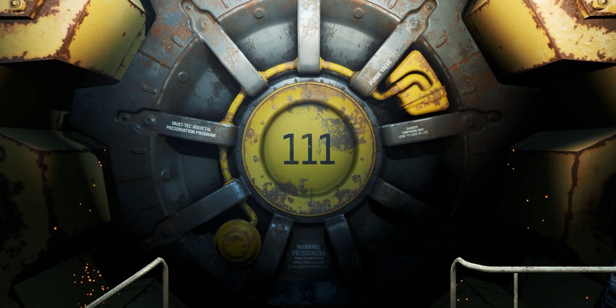 Fallout Vault 111 door locked shut