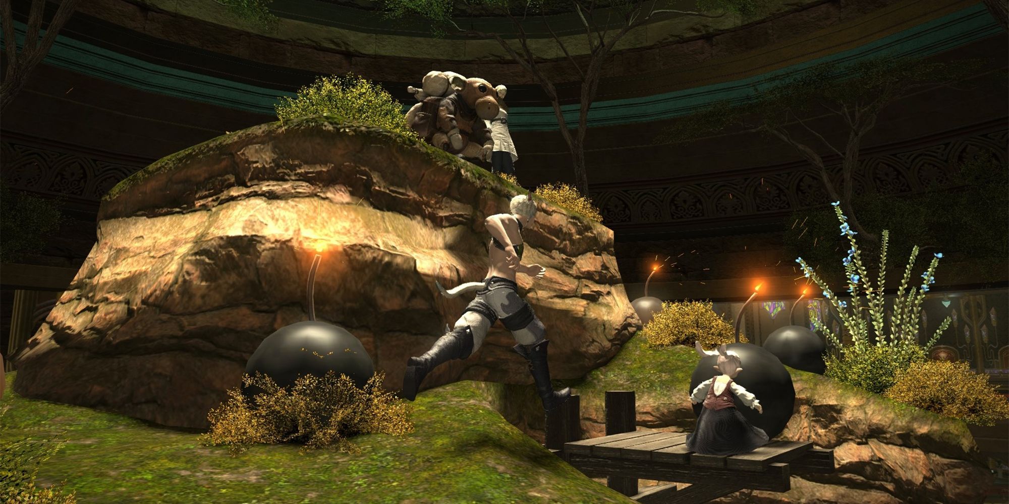 ffxiv cliffhanger gate in the gold saucer