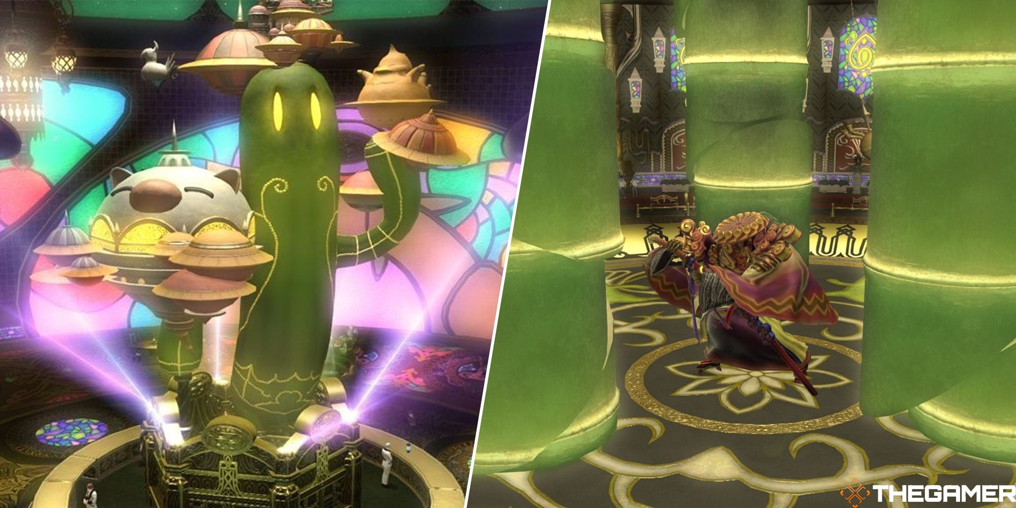 gold saucer and the slice is right GATE split