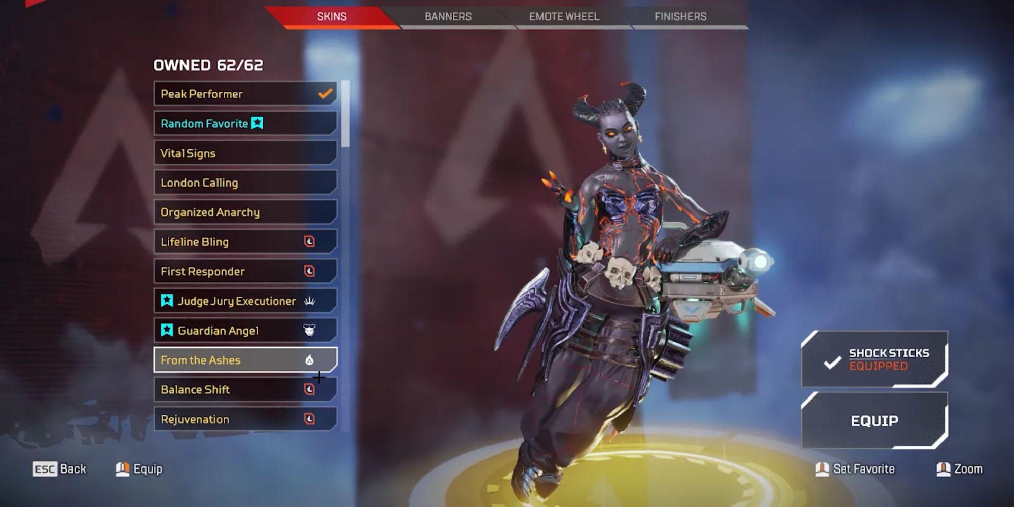 An image of Lifeline's From The Ashes skin in Apex Legends