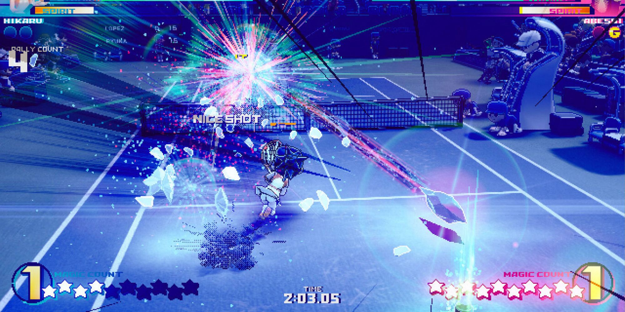 gachinco tennis s mid magic shot for nintendo switch