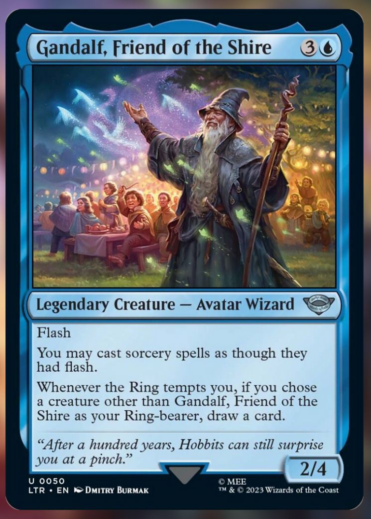 Gandalf, Friend of the Shire-1